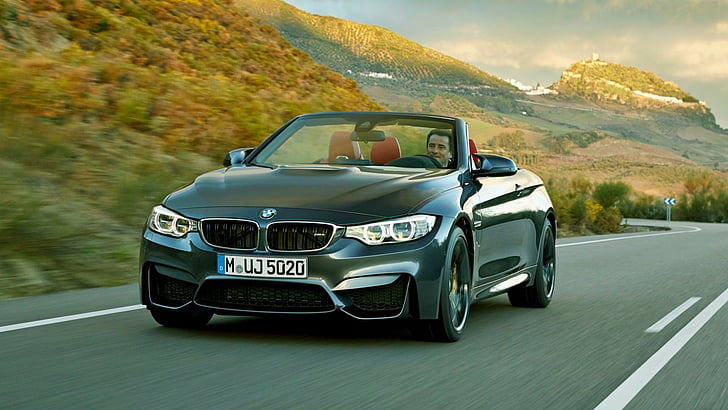 BMW、2015 BMW M4カブリオ、 HDデスクトップの壁紙