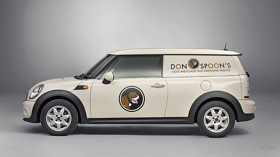 играчка за кола в сиво и черно, Mini Clubvan, Mini Cooper, MINI Cooper Clubman, Clubman, кола, превозно средство, HD тапет HD wallpaper