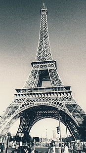 Torre Eiffel, Paris, França, HD papel de parede HD wallpaper