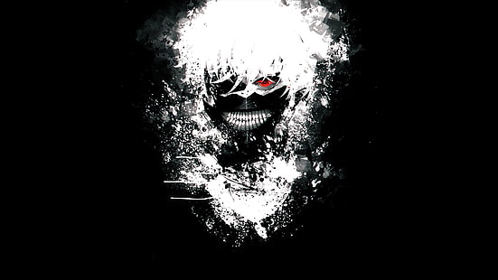 Cyfrowa tapeta Tokyo Ghoul, Tokyo Ghoul, Kaneki Ken, Tapety HD HD wallpaper