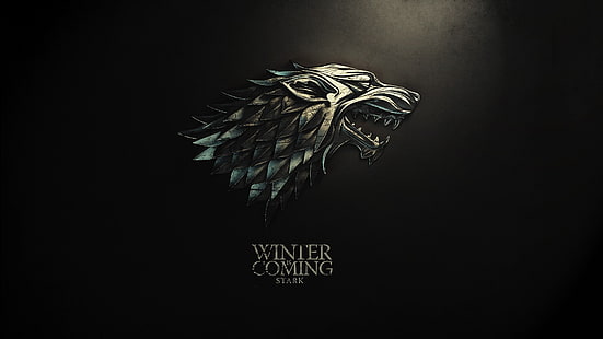 House Stark, Game of Thrones, sigile, Tapety HD HD wallpaper