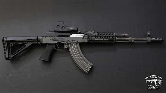 Armas, máquina, arma, Kalashnikov, Custom, AKM, Rifle de asalto, Fondo de pantalla HD HD wallpaper