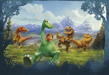 el buen dinosaurio, Fondo de pantalla HD HD wallpaper