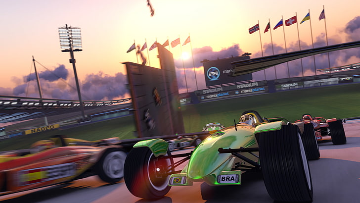 TrackMania Forever, TrackMania, Maniaplanet, Nadeo, Wallpaper HD