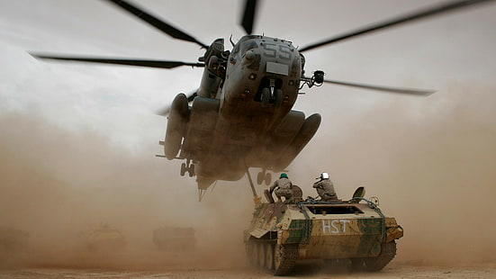 Hubschrauber, MH-53 Pave Low, Militär, Fahrzeug, Flugzeuge, Militärflugzeuge, HD-Hintergrundbild HD wallpaper