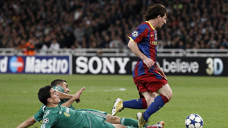 Lionel Messi, FC Barcelona, Football, HD wallpaper