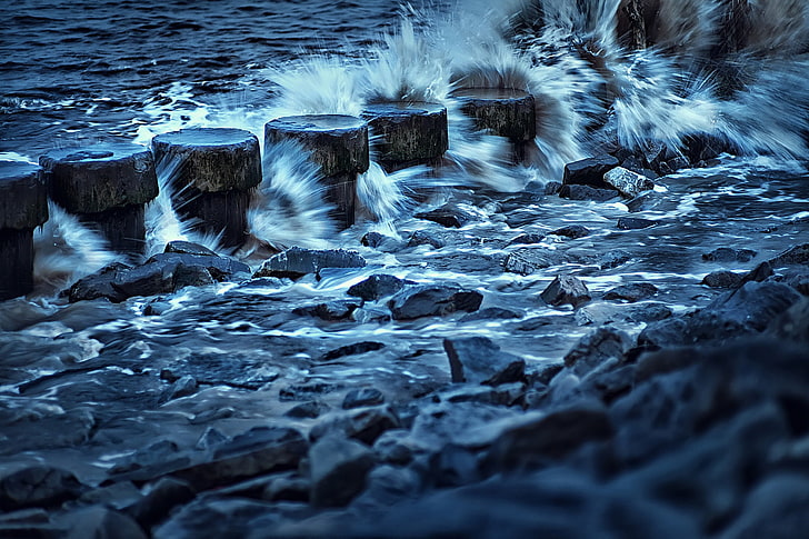 grauer Stein, Natur, HD-Hintergrundbild