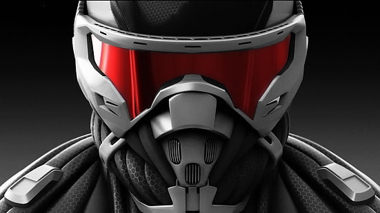 grauer und schwarzer Cyborg, Crysis 2, Videospiele, Crysis, HD-Hintergrundbild HD wallpaper