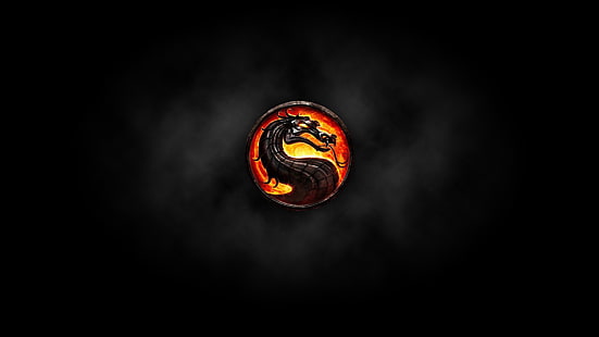 Mortal Combat logosu, Mortal Kombat, HD masaüstü duvar kağıdı HD wallpaper