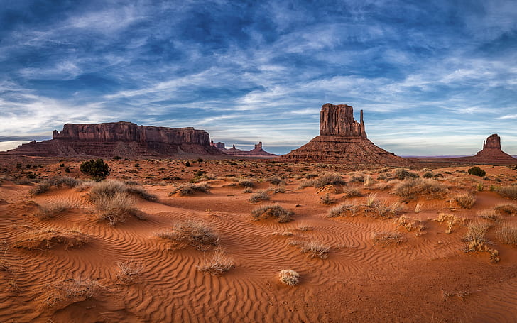 rochers, AZ, USA, Monument Valley, Fond d'écran HD