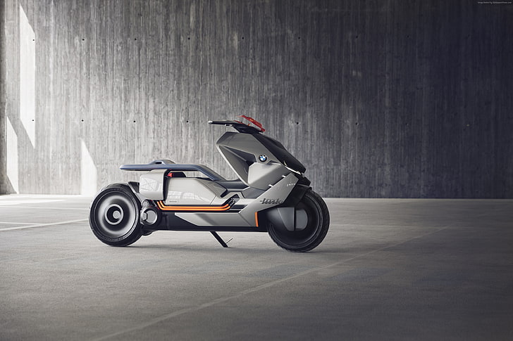 BMW Motorrad, 4K, HD, Concept Link, Electric bike, HD wallpaper