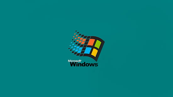 Logo Microsoft Windows 95, Microsoft, Microsoft Windows, Fond d'écran HD HD wallpaper