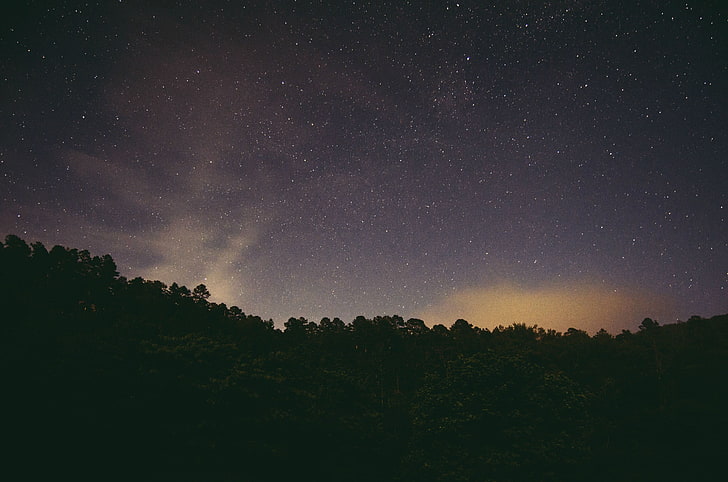 Milchstraße, Weltraum, Sterne, Natur, Himmel, HD-Hintergrundbild