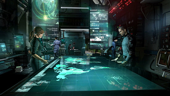 Tom Clancy's, Tom Clancy's Splinter Cell: Черен списък, Сам Фишър, HD тапет HD wallpaper