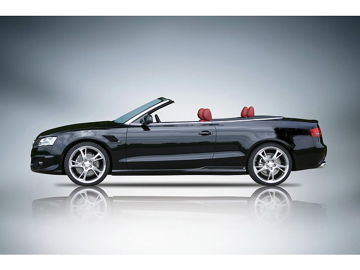 Audi A5, 2009 abt audi as5 cabrio, car, HD wallpaper