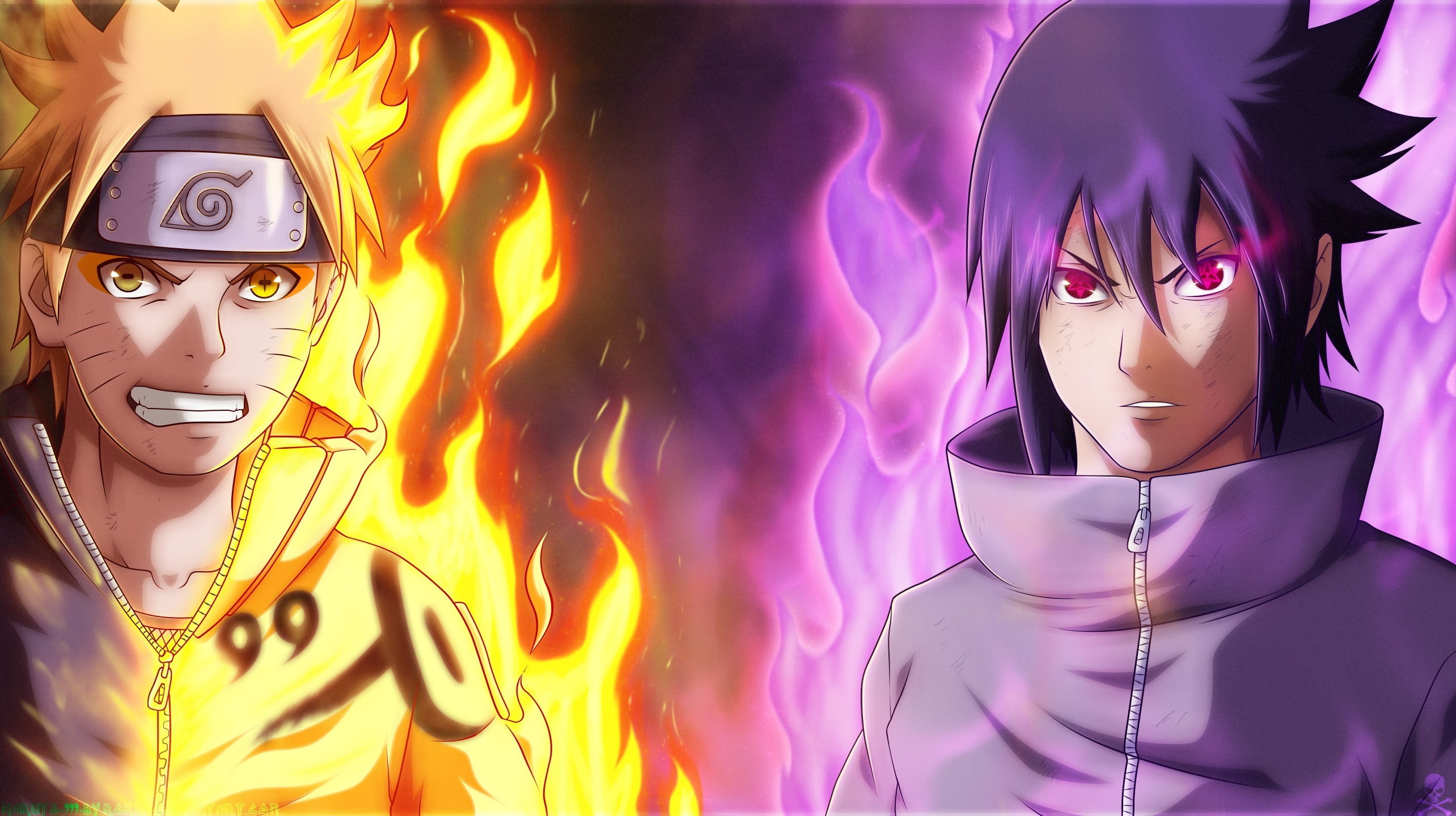 Gambar Keren Anime Naruto Dan Sasuke gambar ke 6