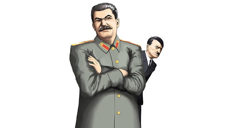Humor, Sadic, Hitler, Joseph Stalin, Nazi, HD wallpaper