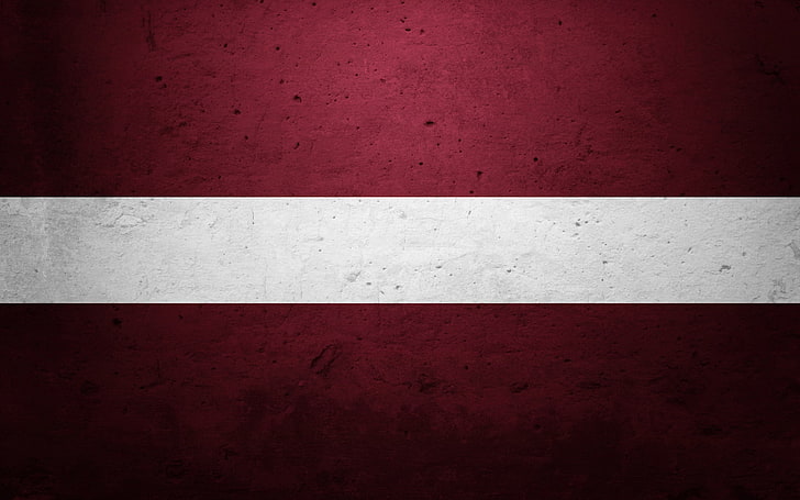 white and maroon wallpaper, latvia, background, texture, stripes, flag, HD wallpaper
