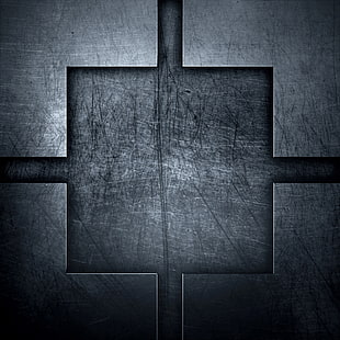 quadratische graue Tapete, Metall, Beschaffenheit, Schmutz, Stahl, metallisch, HD-Hintergrundbild HD wallpaper