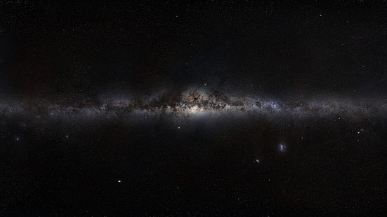 вселена, космос, млечен път, звезди, звездно небе, звездно, HD тапет HD wallpaper