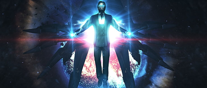 Mass Effect, Illusive Man, Cerberus, Reapers, science fiction, Mass Effect 3, HD wallpaper