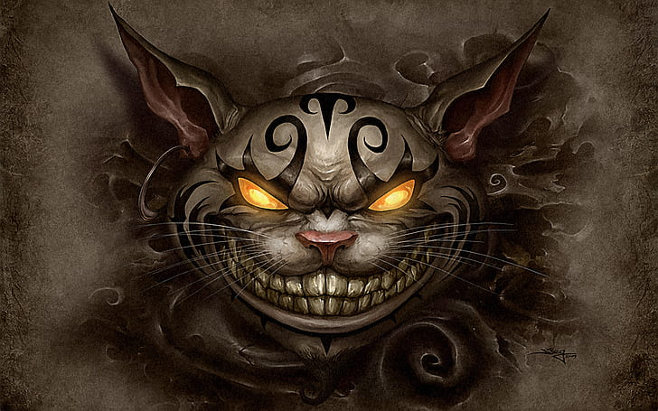 alice, artwork, cat, Cheshire, Madness, returns, HD wallpaper
