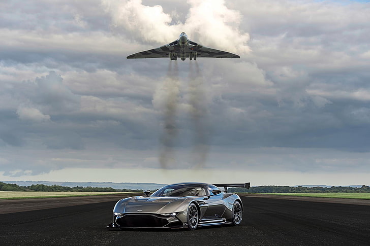 aston martin vulcan bomber namesake, car, HD wallpaper