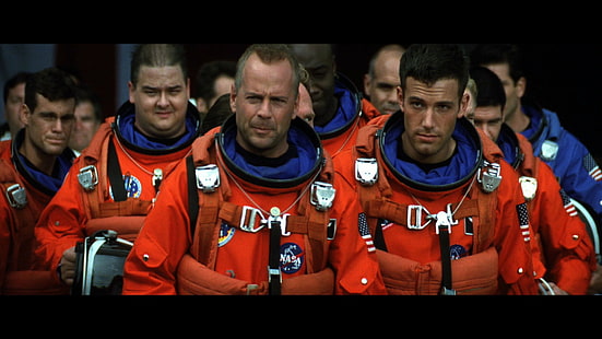 Movie, Armageddon, Ben Affleck, Bruce Willis, HD wallpaper HD wallpaper