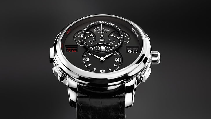 jam tangan, jam tangan mewah, Glashütte, Wallpaper HD