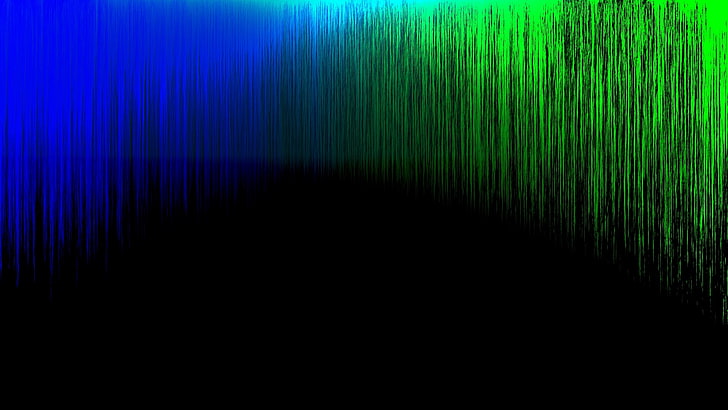black, green, and blue abstract digital wallpaper, line, stripes, shades, vertical, HD wallpaper