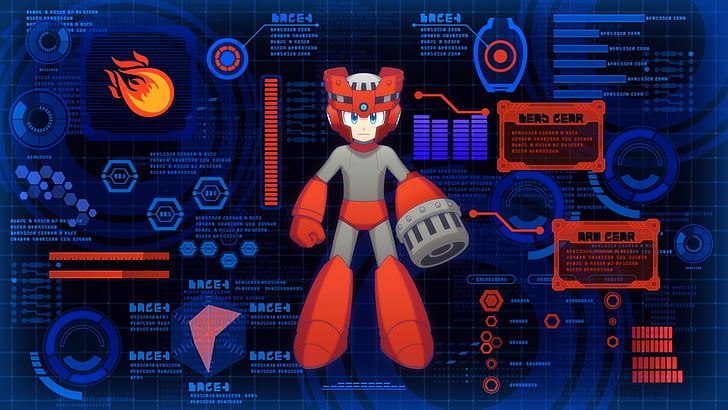 Mega Man, Mega Man 11, Tapety HD