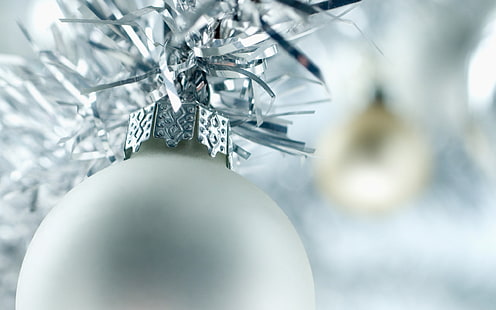 Nowy Rok, ozdoby świąteczne, dekoracje, Tapety HD HD wallpaper