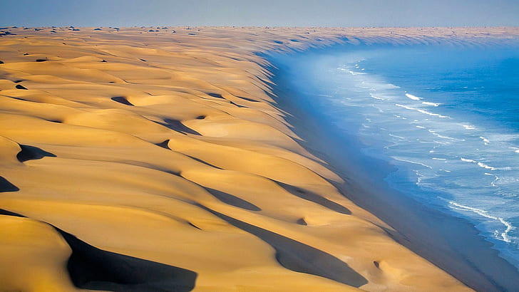 Namib Desert, 4K, Coastal desert, HD wallpaper | Wallpaperbetter