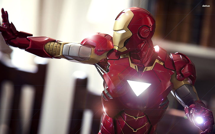 Marvel Iron Man miniature, Iron Man, HD wallpaper