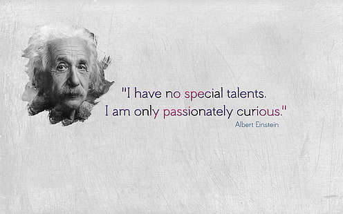 Albert Einstein, Albert Einstein, sejarah, sains, kutipan, Wallpaper HD HD wallpaper