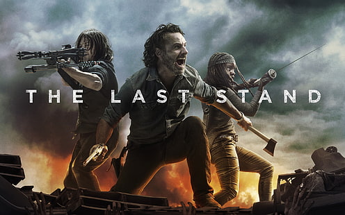 The Walking Dead The Last Stand الموسم الثامن 4K ، Last ، Walking ، Season ، Dead ، Stand ، The، خلفية HD HD wallpaper
