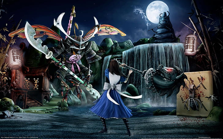videospel, Alice: Madness Returns, Alice, Alice in Wonderland, HD tapet