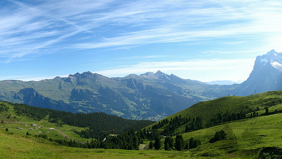 foto di una bellissima vista sulle montagne 1920x1080, Sfondo HD HD wallpaper