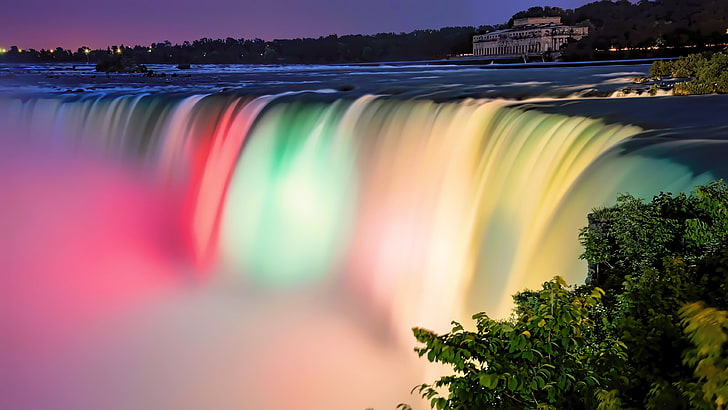 Niagara Falls, Landschaft, Wasser, Natur, Wasserfall, HD-Hintergrundbild