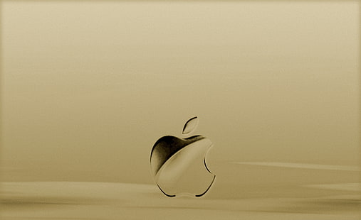 アップルヴィンテージ背景、アップルのロゴ、コンピューター、Mac、アップル、ヴィンテージ、背景、 HDデスクトップの壁紙 HD wallpaper