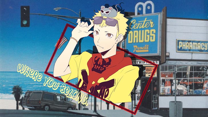 Ryuji Sakamoto, Persona 5, anime boys, picture-in-picture, HD papel de parede