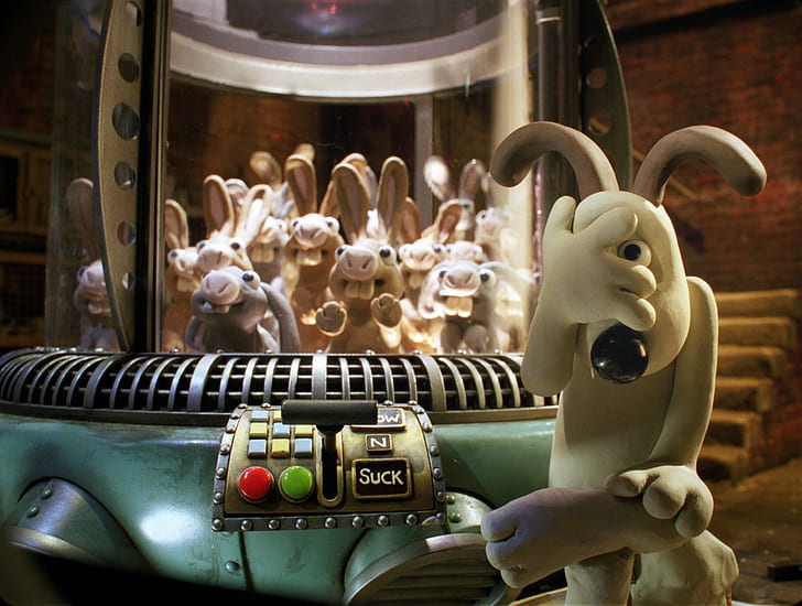 adventure, animation, comedy, family, gromit, wallace, HD wallpaper