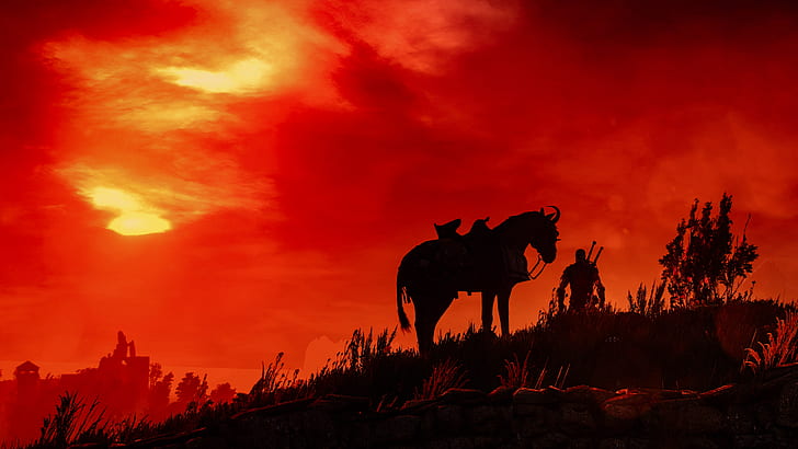 The Witcher, The Witcher 3: Wild Hunt, PC gaming, screen shot, video game characters, Nvidia Ansel, HD wallpaper
