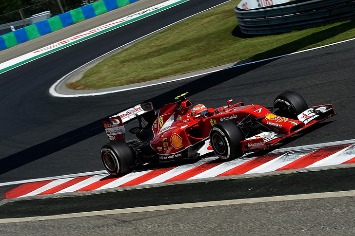 Ferrari F14 T, Hongrie GP_F1 2014 Ferrari, voiture, Fond d'écran HD