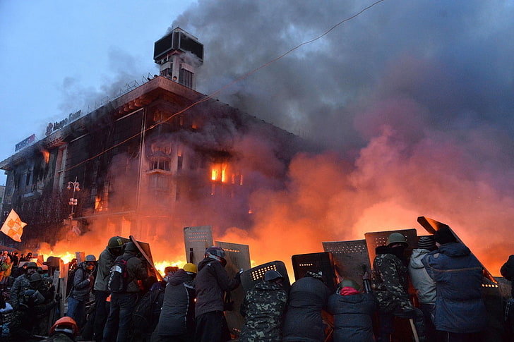 우크라이나, 우크라이나, Maidan, 키예프, HD 배경 화면