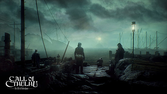 Video Game, Call of Cthulhu: The Official Video Game, Call of Cthulhu, Cthulhu, H.P. Lovecraft, HD wallpaper HD wallpaper