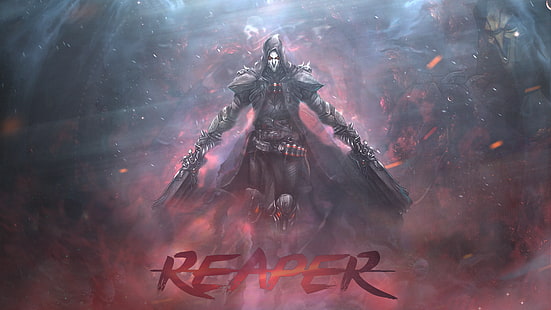 Fond d'écran numérique Reaper, Overwatch, Reaper (Overwatch), Blizzard Entertainment, Fond d'écran HD HD wallpaper