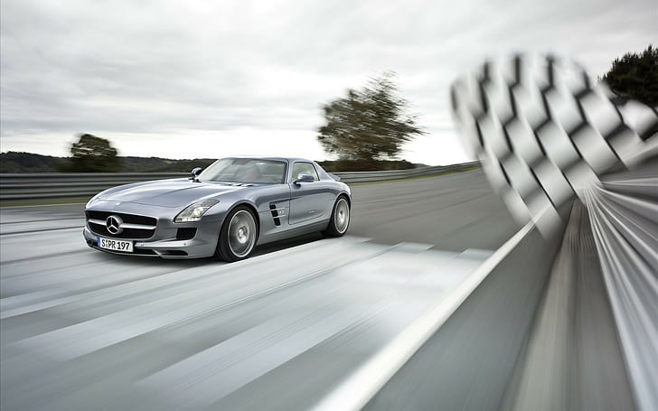 Auto, Mercedes-Benz SLS AMG, HD-Hintergrundbild