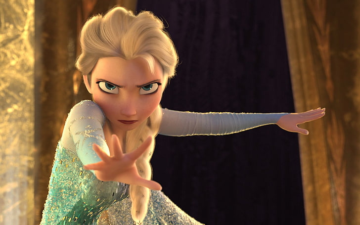 Film, Frozen, Arendelle, Elsa (Gelé), Frozen (Film), Neige, Fond d'écran HD