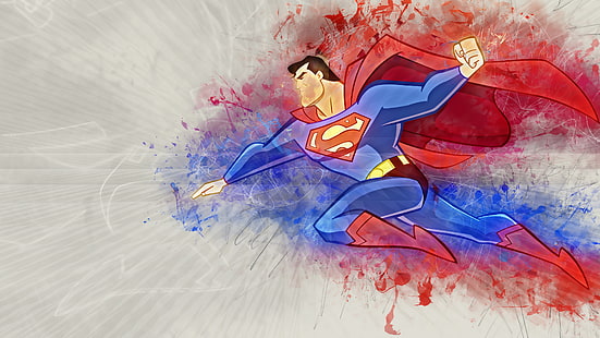 hjälte, konstverk, Superman, HD tapet HD wallpaper